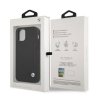 Etui BMW BMHCP12MRCDPK iPhone 12/12 Pro 6,1 czarny/black hardcase Leather Deboss